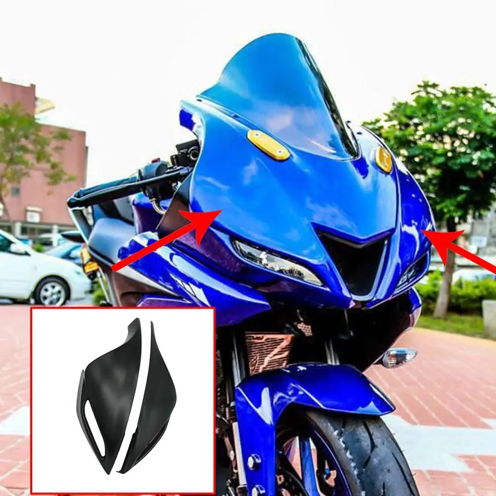 Для Yamaha YZF R15 V3 лобовое стекло обтекатель экрана головной светильник крышка лампы YZF-R15 YZF R 15 V3 часть