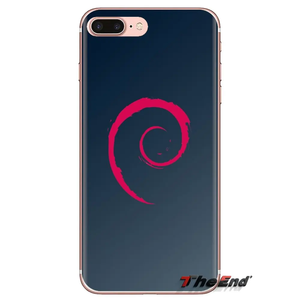 Debian обои для Samsung Galaxy J1 J2 J3 J4 J5 J6 J7 J8 Plus 2018 Prime 2015 2016 2017 прозрачные мягкие чехлы |