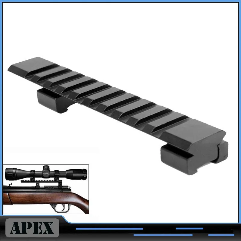 Лидер продаж Охотничья рейка с креплением на рельсы 11 мм Пикатинни 10 слотами и