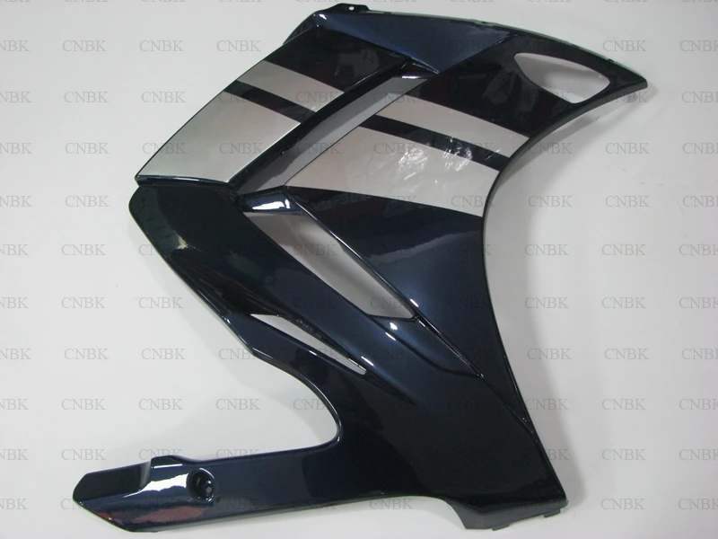 Для YAMAHA FJR 1300 2007 - 2012 кузов 08 09 темно-синий Серебряный FJR1300 Пластиковые обтекатели