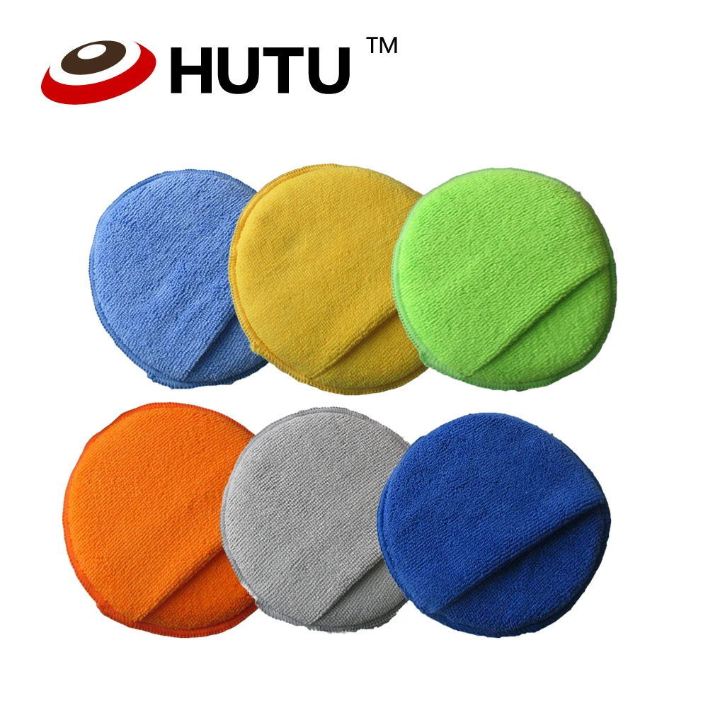 

5 Inch Microfiber Compound Sponge Foam Pad for Auto Polisher Wax Applicator Pads