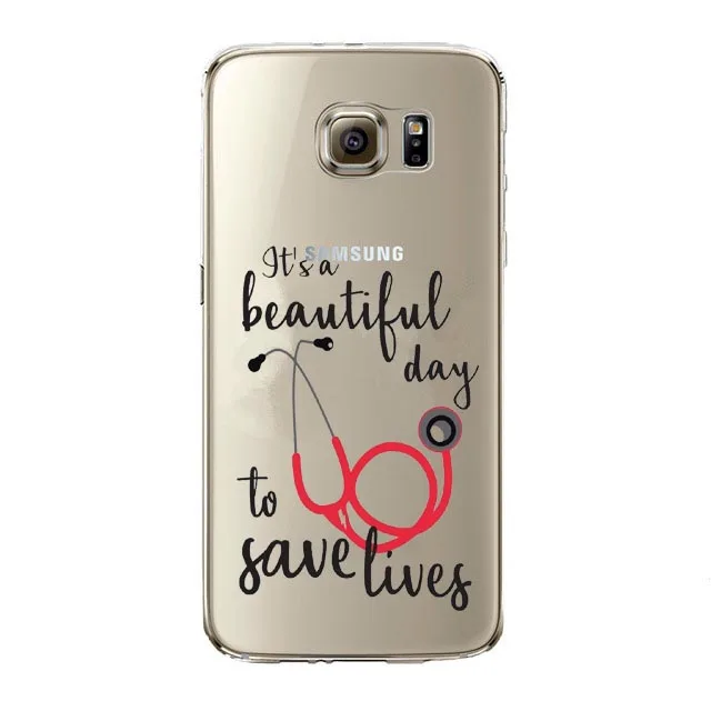 Анатомия страсти прекрасный день для спасения жизни Coque чехол для Samsung Galaxy S5 S6 S7 край S8 S9 плюс A3 A5 A7 J3 J5 J7