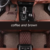 hexinyan custom car floor mats for subaru all models xv brz outback tribeca impreza forester legacy auto styling car accessories