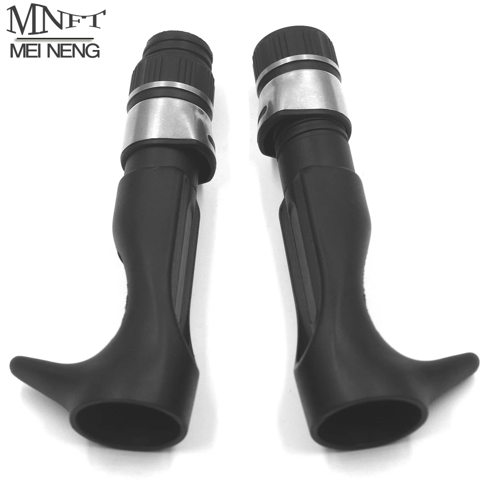 

MNFT 5Pcs With Hole Plastic Pistol Shape Baitcast Fishing Rod Wheel Seat Ice & Fly Fishing Reel Building Repair DIY Accessories