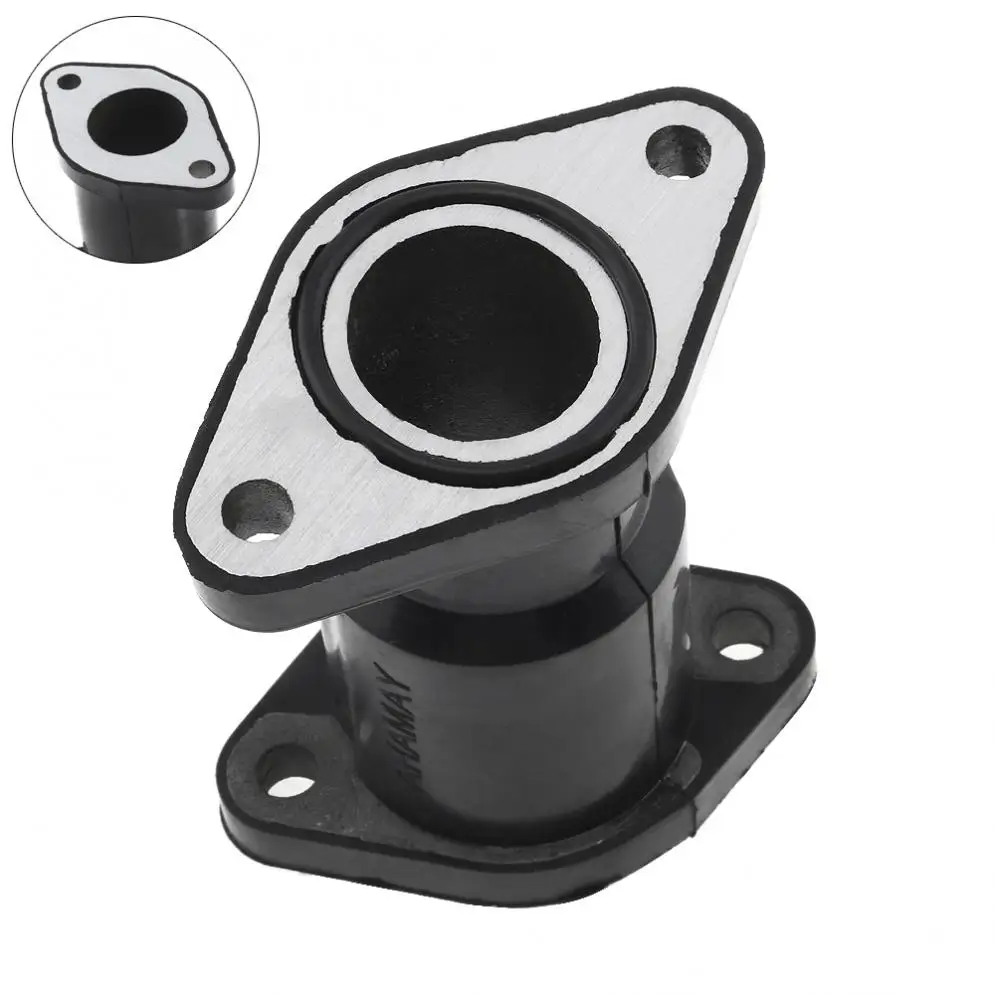 Черный мотоцикл впускной коллектор Карбюратор ПОДХОДИТ для YAMAHA / BREEZE 125 YFA1 1989
