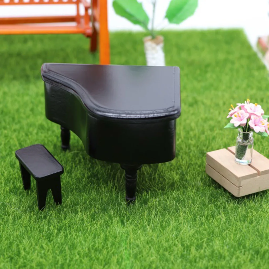 Имитационная мебель игрушка миниатюрный деревянный большой рояль мини