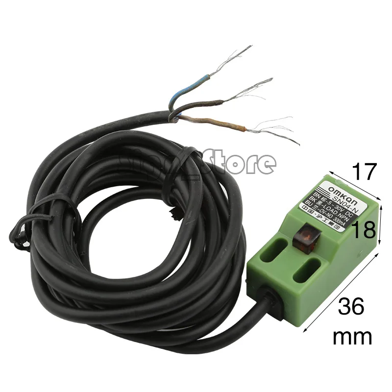 Концевой выключатель DC5V-30V ЧПУ co2 лазерный аварийный стоп SN04-N SN04N 5 мм датчик приближения NPN 3 провода Индуктивный бесконтактный переключатель