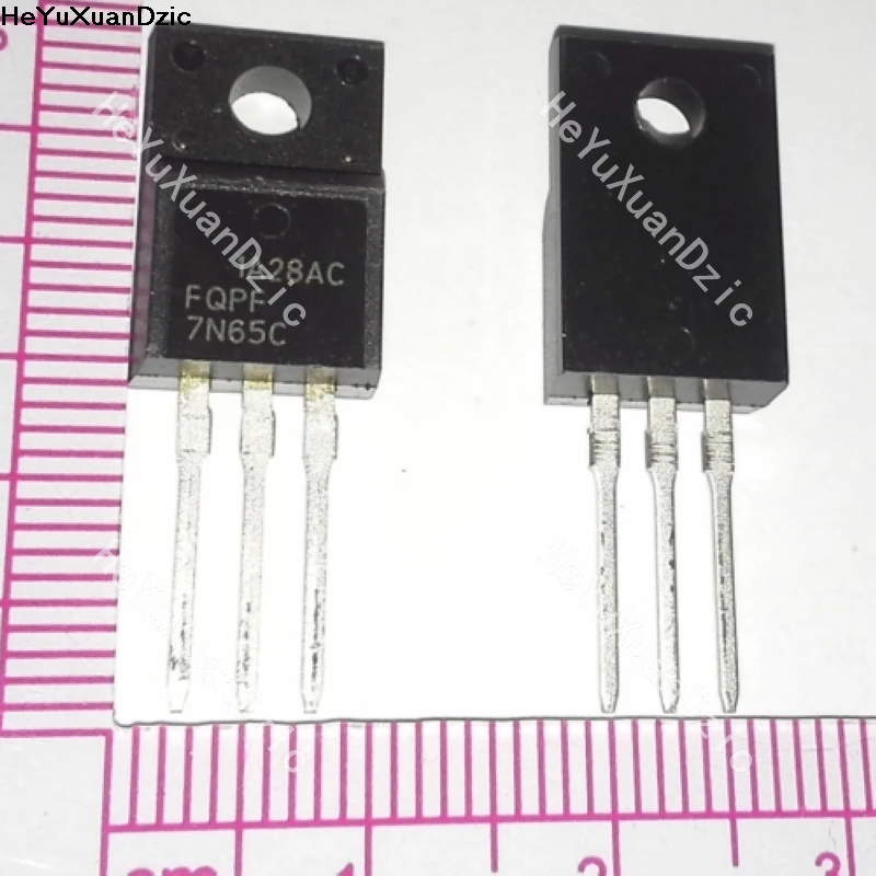 10 шт./лот FQPF7N65C FQPF7N65 7N65C 7N65 7A 650V N Ch Advance Q FET C Series TO 220F новый оригинальный