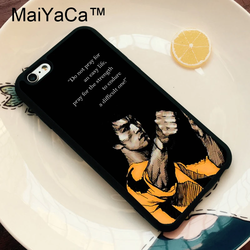 MaiYaCa Брюс Ли фильм кунг-фу звезда Coque аксессуары для iPhone 11 Pro MAX X XR XS MAX 6 6s 7 8 Plus 5S задняя крышка Coque