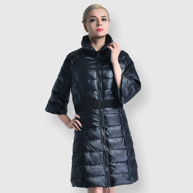 Женское пальто с капюшоном парка в стиле милитари зимняя куртка 2019|Женские парки|