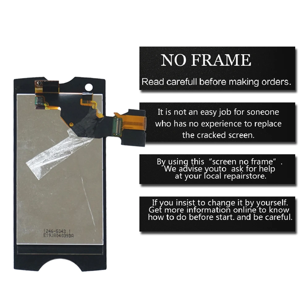 854*480 3 &quotдля sony Ericsson Xperia Ray ST18i ST18 ЖК-дисплей дисплей с Сенсорный экран дигитайзер в