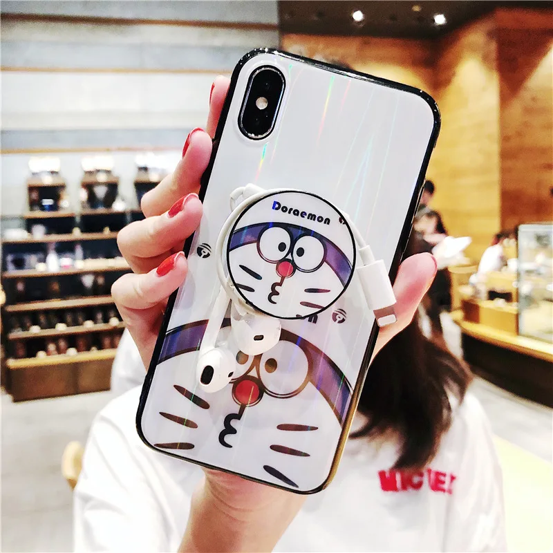 Роскошный чехол для телефона L с кольцом держателем iPhone Xs 8 8Plus 7 7Plus 6 6Plus X