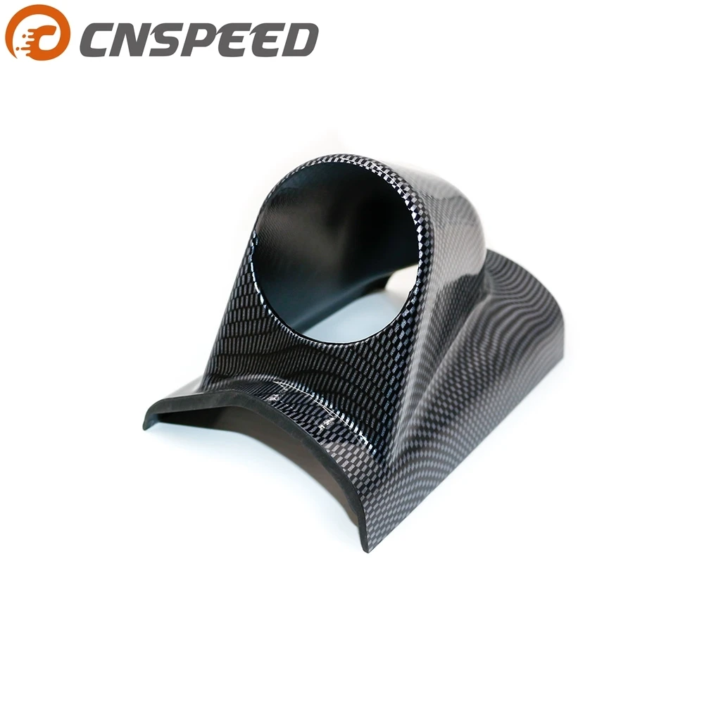 Карбоновый держатель для манометра 2 дюйма пластика с одним датчиком левого руля