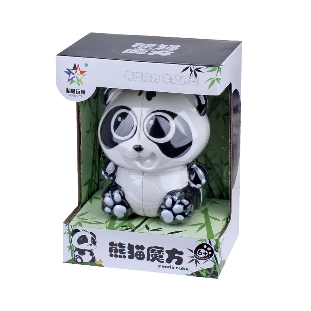 ZhiSheng панда куб 2x2 волшебный сложная игрушка-черный + белый | Игрушки и хобби