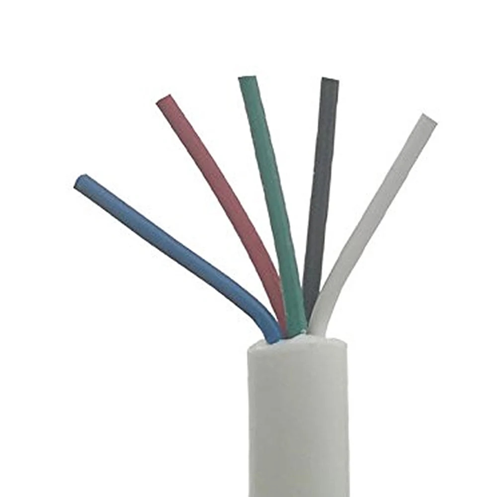 

5 Core Silicone Electronic Soldering Iron High Temperature Cable Wire Accusing Handle T12 1m DIY Soldering Line