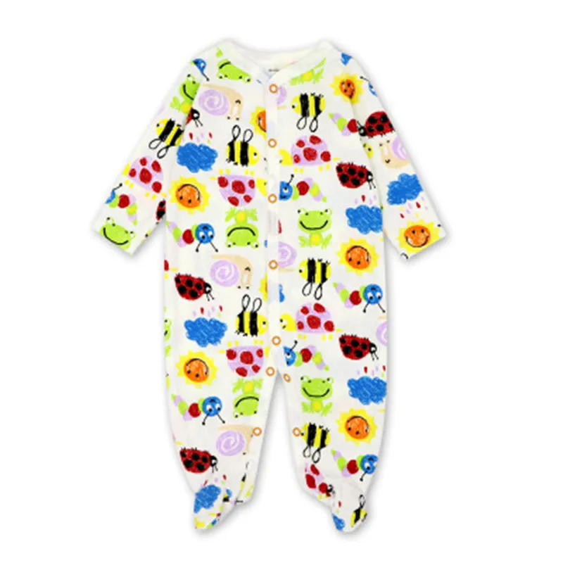 2018 Newborn Romper Soft Cotton Kids One Pieces Jumpsuits 0-3M Cartoon Baby Girl Infant Clothes Costumes | Мать и ребенок