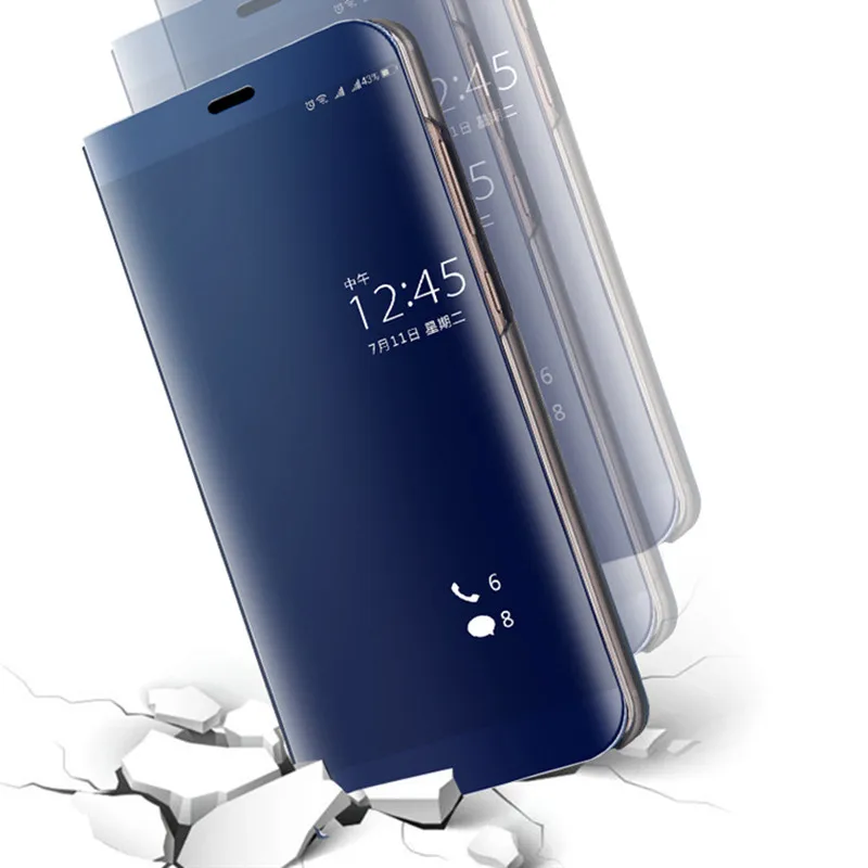 Чехол для телефона Huawei Honor Play Note 10 9i V10 9 Lite 7c 7A Y5 Y6 Y7 Y8 Y9 Prime 2018 роскошный зеркальный