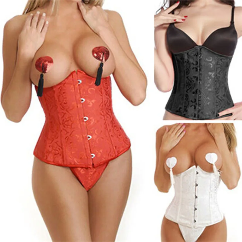 Женский Готический корсет Бюстье Талия тренерские корсеты и бюстье сексуальный