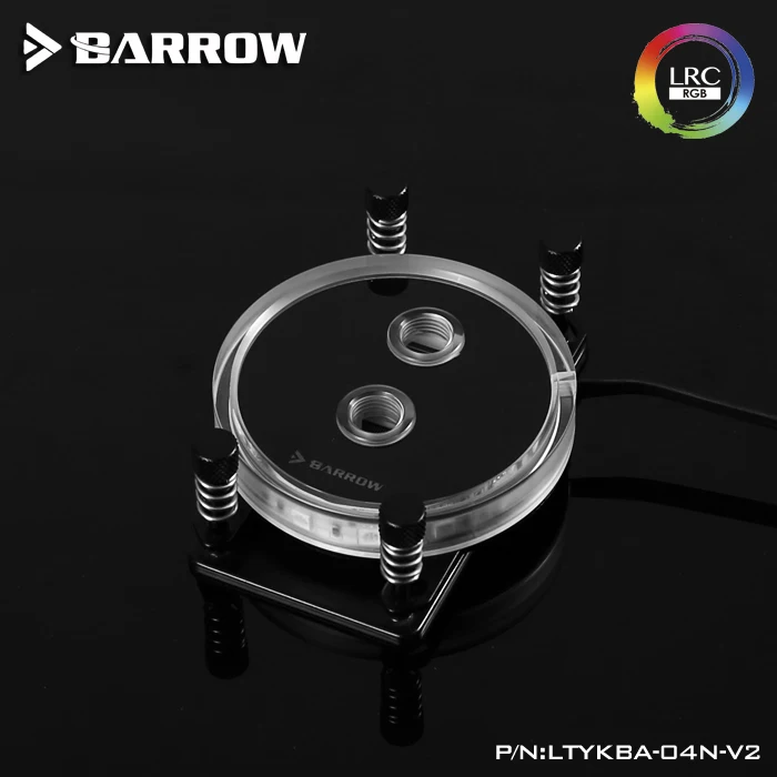 LTYKBA 04N V2 Барроу для водяных блоков AM4 CPU LRC RGB v2 акриловый микрорежущий блок