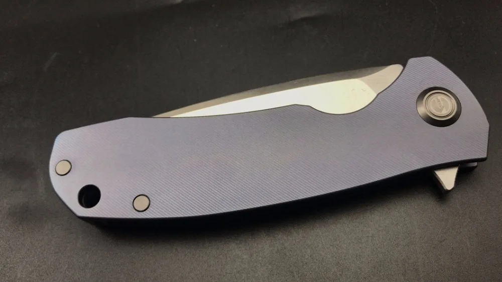 Титановый Maxace Balance M390 атласный подшипник с лезвием компактный походный нож