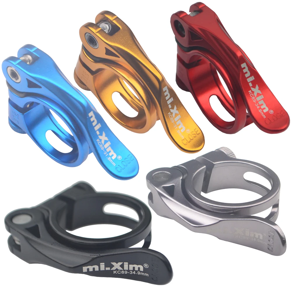 Быстроразъемный зажим Mi.Xim KC89 для горного велосипеда диаметр 34 9 мм|seatpost clamp|quick