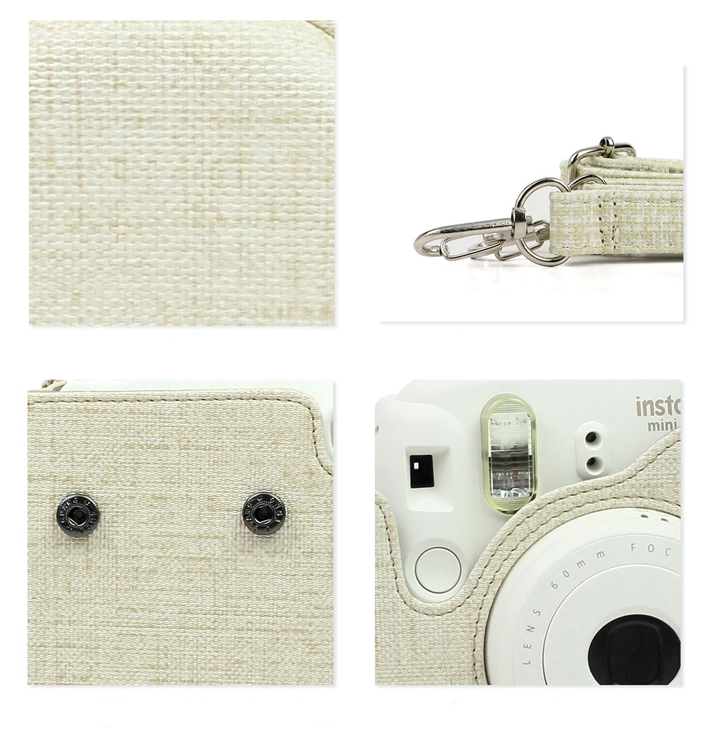 Популярный Камуфляжный стиль ретро мини-чехол для камеры Fujifilm Instax Mini 8/8+/9 чехол из искусственной кожи Instax Mini 9