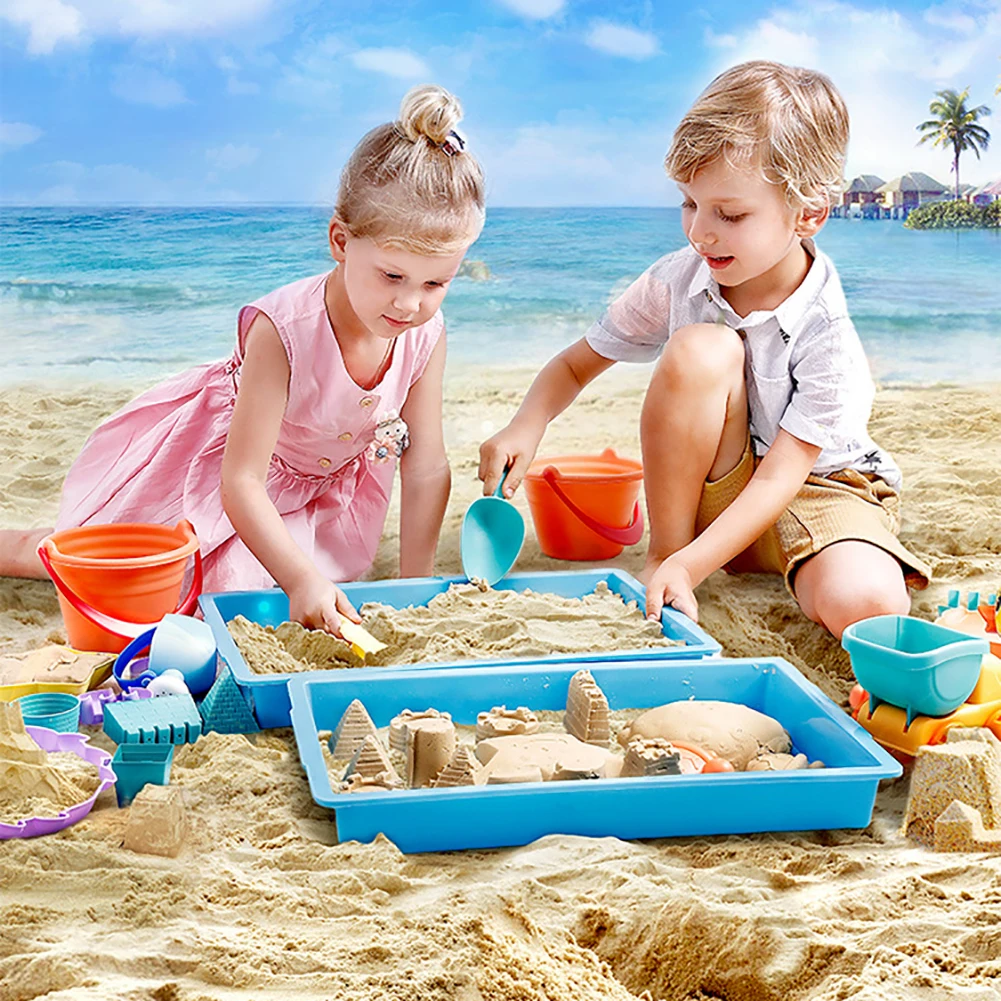 5 штук пляжные игрушки набор для песка аксессуары песочницы Лейка Открытый ванна