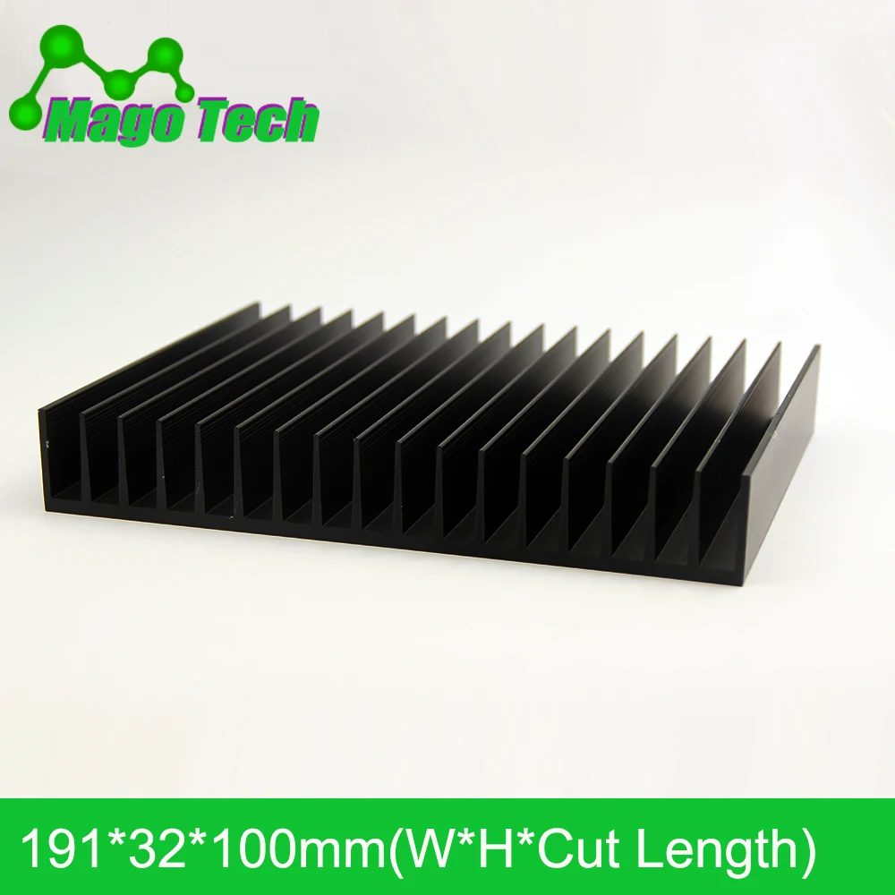 Светодиодный радиатор в виде пластины алюминиевый 80 Вт 60 Охлаждающий охладитель