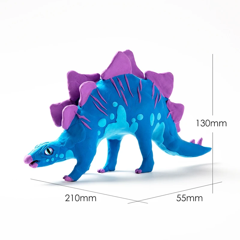 Robud DIY динозавр картонная модель игрушечная фигура безопасная и Нетоксичная