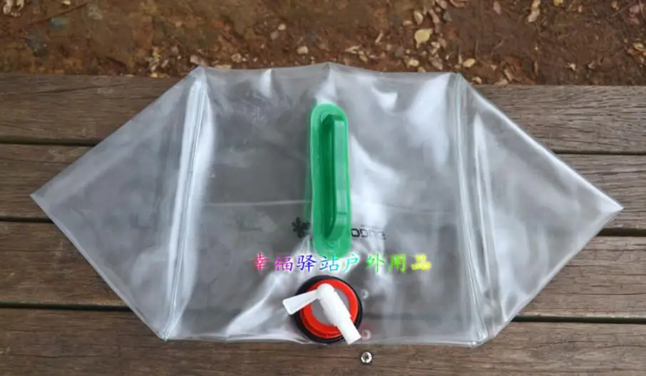 20 л Походное складное ведро для воды прозрачная сумка портативный походный