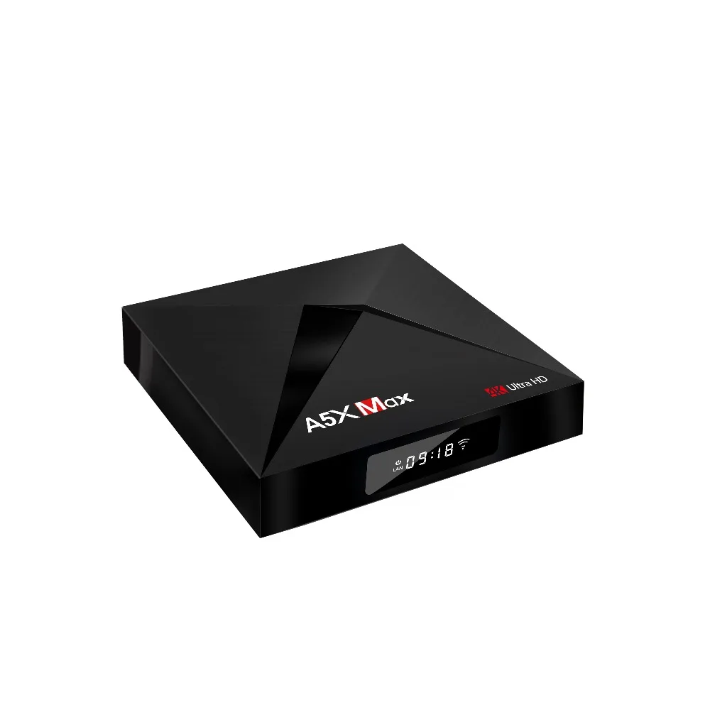 A5X Max 4GB/32GB Smart tv box android 7.1 RK3328 WiFi UHD 4K BT4.0 Plus Media player Set top PK X96MINI | Электроника