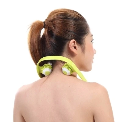 

Cervical Massage Stick Body Neck Concave Convex Roller Massager U Shaped Manually Tool Health Therapy Care Stress Relax