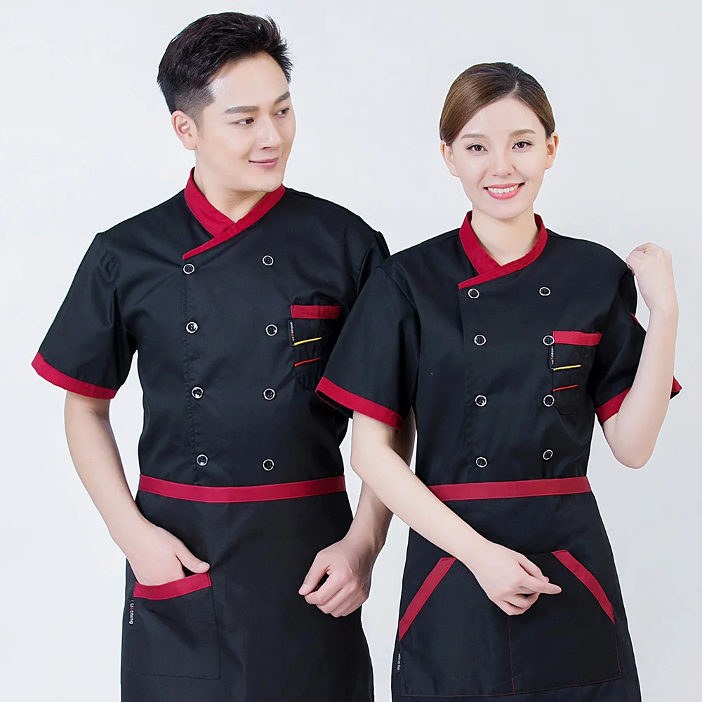 Куртка шеф повара IF new Cooks унисекс для кухни ресторана униформы дышащая