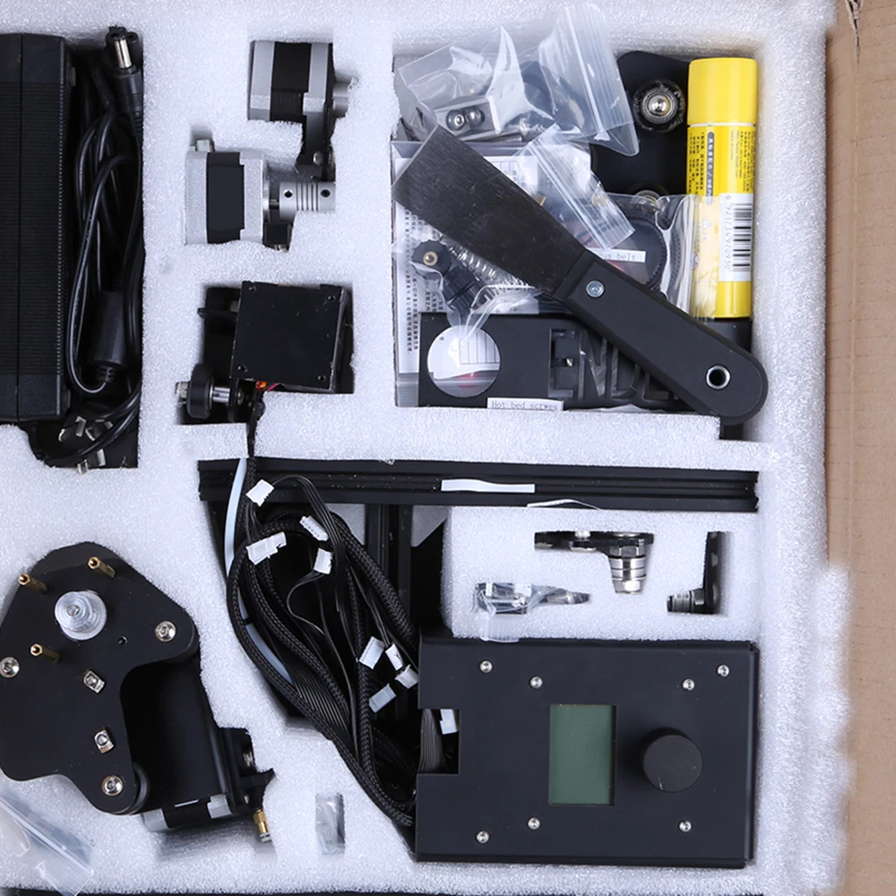 Ender 2 3D принтер DIY KIT 150*150*200 м prusa i3 мини 3d принтеры металлический с нити + очаг 8 г SD card