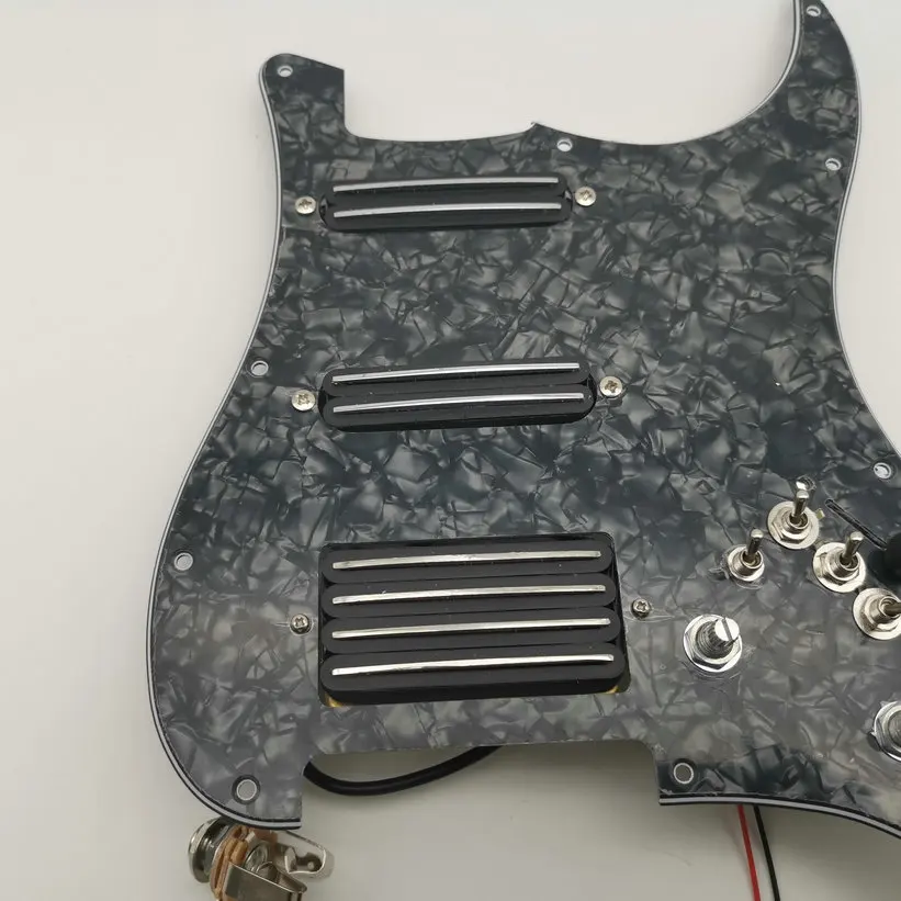 Двухканальные гитарные звукосниматели Pickguard SSH Хамбакеры 3 независимая функция Push Pull 1 Улучшенная тональная функция Stratocast