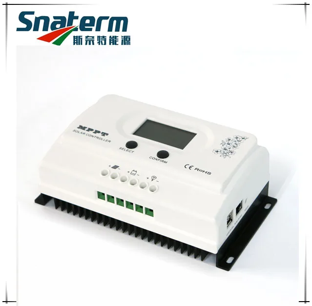 Wiser2 MPPT 12V 24V 30A Контроллер заряда солнечной батареи PV регулятор зарядного