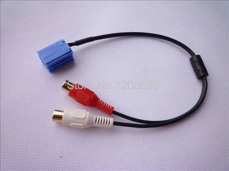 

Blaupunkt GrundIg VDO 8Pin CD Changer RCA Aux cable Mini ISO Adapt vw 2rca