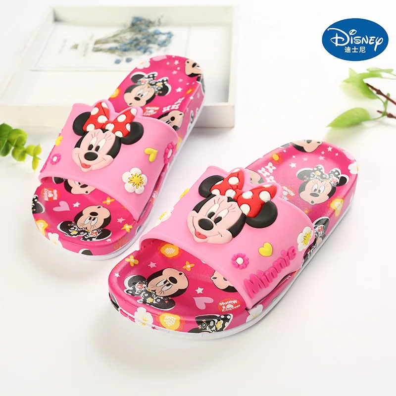 Детские тапочки Disney домашние с рисунком Микки для ванной комнаты 24 35 весна лето| |