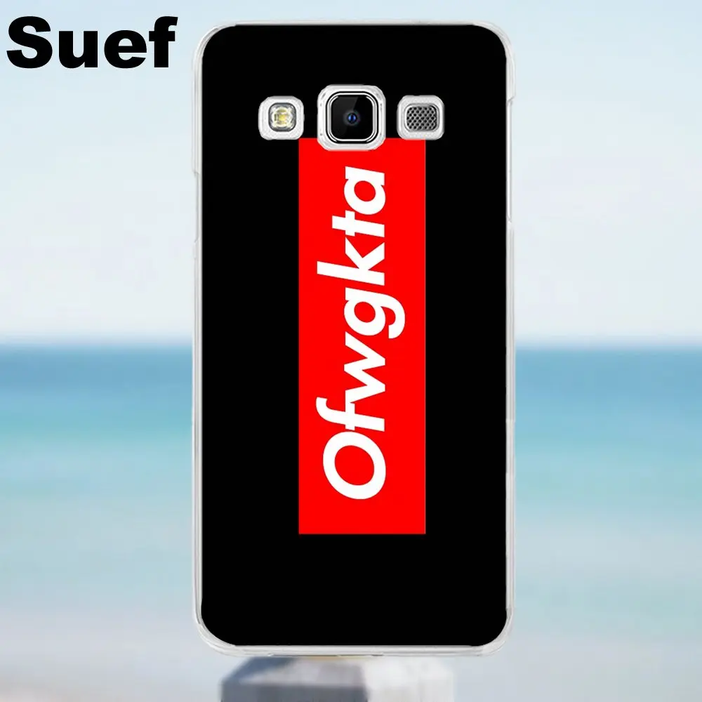 Странное будущее OFWGKTA Golf Wang для Galaxy Alpha Core Prime Note 2 3 4 5 S3 S4 S5 S6 S7 S8 mini edge Plus мягкая
