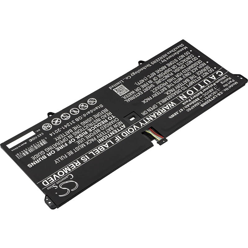 Обновленная батарея для Lenovo Yoga 920 920-13IKB 80Y7001PIX ноутбук Аккумулятор ноутбука