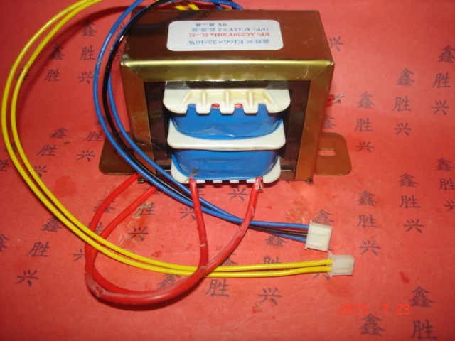 12V 0 1.5A 9V 0.6A трансформатор 220V вход 40VA EI66 * 32 компьютер Динамик усилитель для