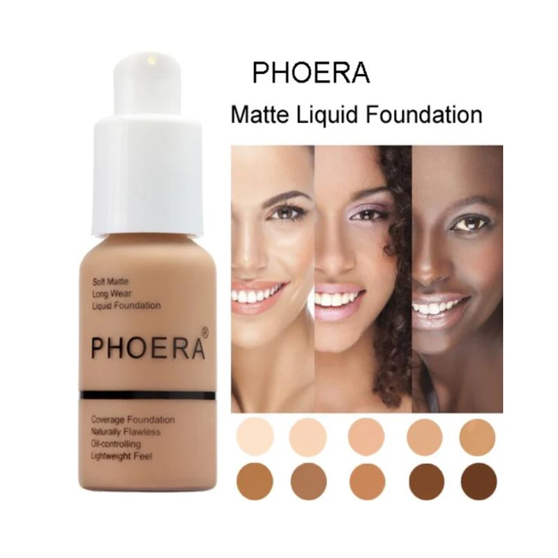 PHOERA Mineral Touch Отбеливающее Корректирующее средство для лица базовый крем