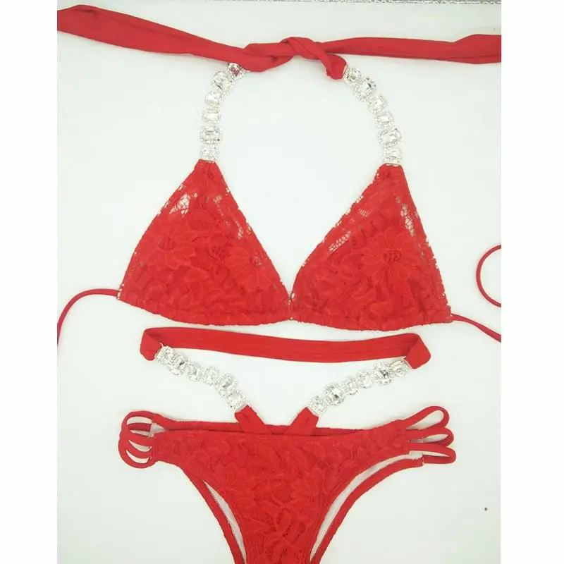 Бикини купальный костюм купальник комплект бикини соблазнительный Однотонный