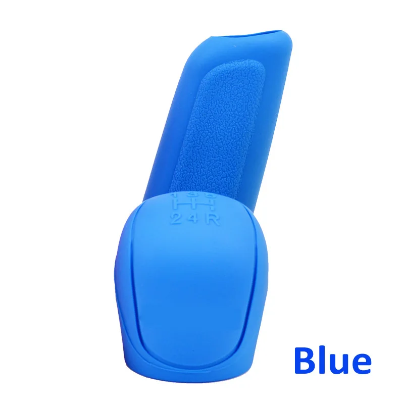 2pcs Blue Автомобиля Elantra Accent Tucson ручного переключения оболочка рукоятки рычага переключения передач для Toyota FJ Cruiser RAV4 Crown Reiz Prius COROLLA VIOS LAND CRUISER PRADO Tacoma - Название цвета: 2pcs Blue