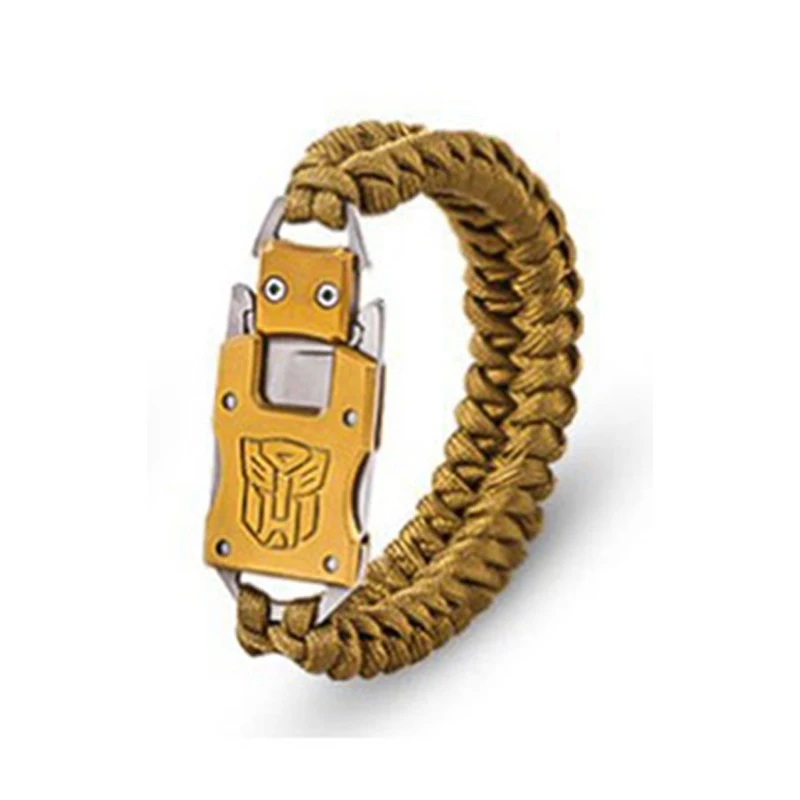 Открытый браслет выживания Портативный Тактический зонтик плетение ручной