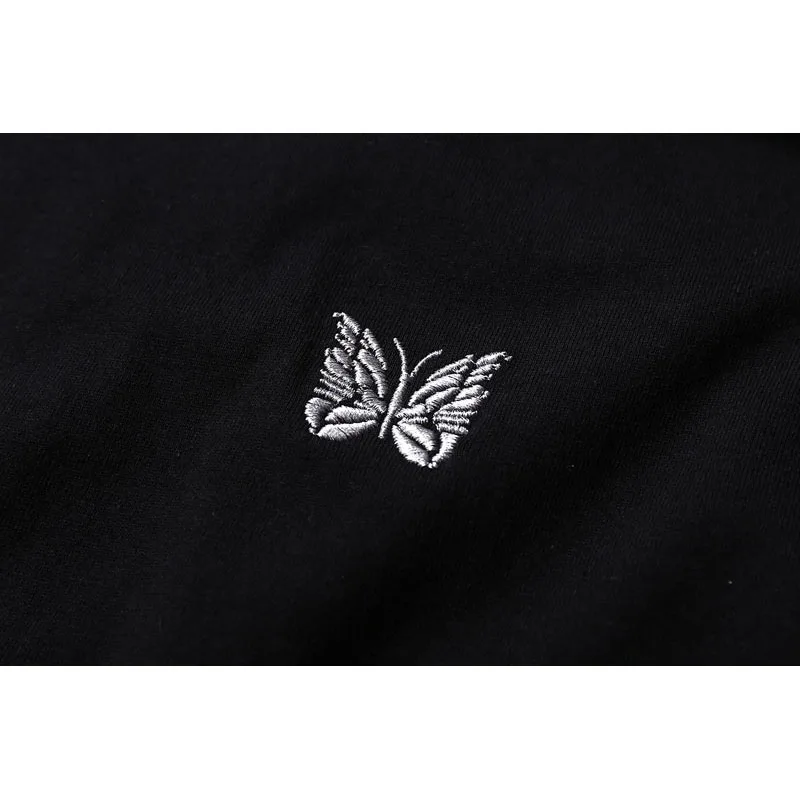 Футболка с вышитыми бабочками для женщин и мужчин Япония Awge высокое качество