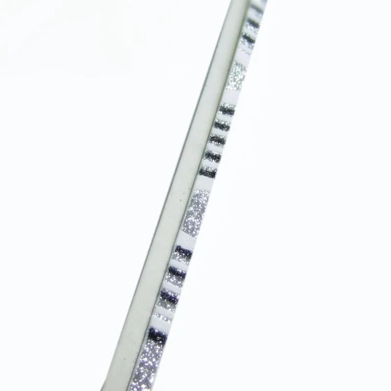 5 мм плоский кожаный шнур блестящий порошок Зебра полоски нить ПУ браслет ремешок