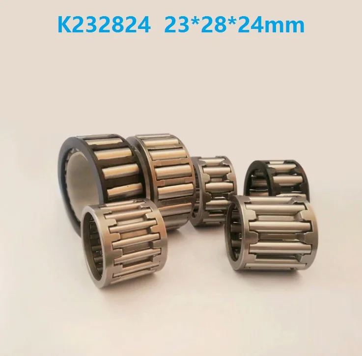 100 шт. K232824 K23X28X24 радиальный игольчатый ролик и клетка в сборе 23x28x24 мм роликовый