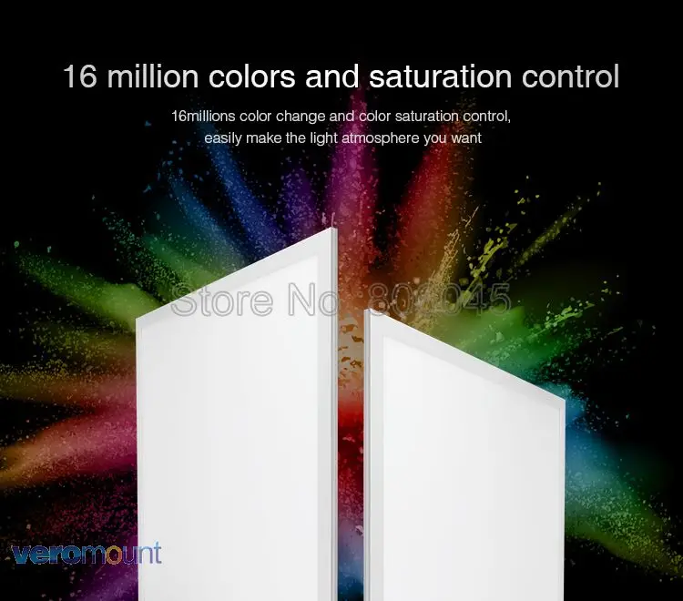 Milight 40 Вт RGB + CCT светодиодный свет панели FUTL02 (625*625) 2 4 г дистанционное управление