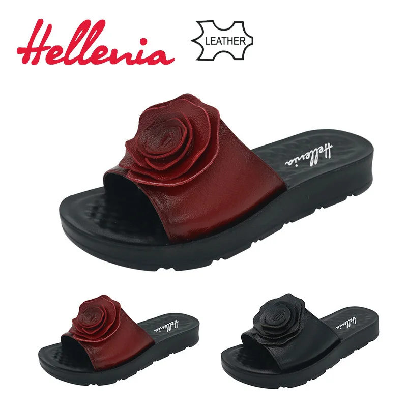 Hellenia/очень мягкая удобная обувь из натуральной кожи Новое поступление Брендовая